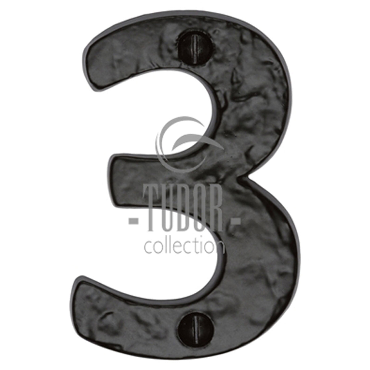 BLACK NUMERAL THICK SCR #3 76