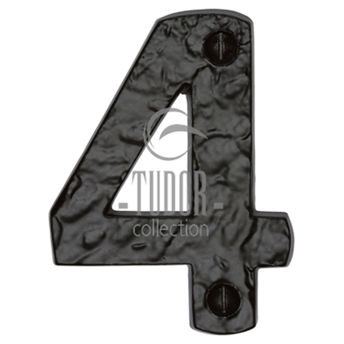 BLACK NUMERAL THICK SCR #4 76