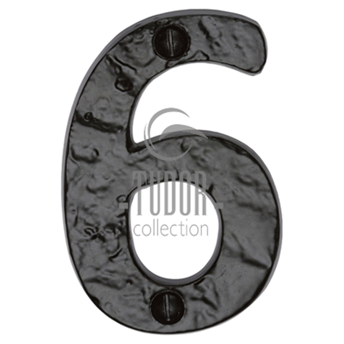 BLACK NUMERAL THICK SCR #6 76