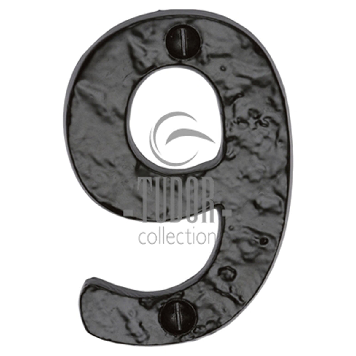 BLACK NUMERAL THICK SCR #9 76