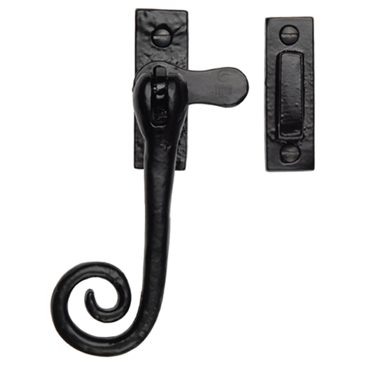 BLACK CASEMENT FAST CURL HOOK 128