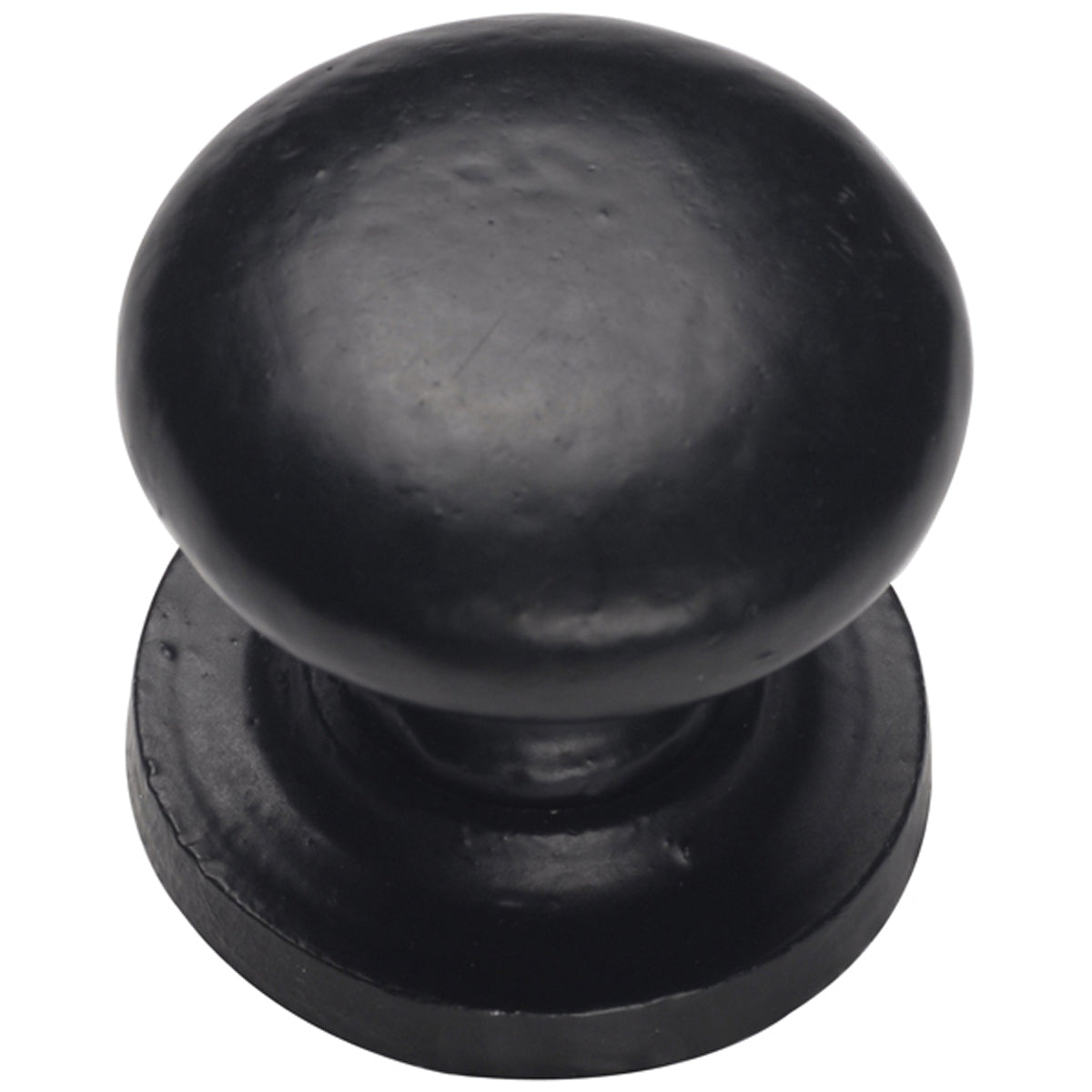 BLACK CABINET KNOB ROUND D32 IR/BLK