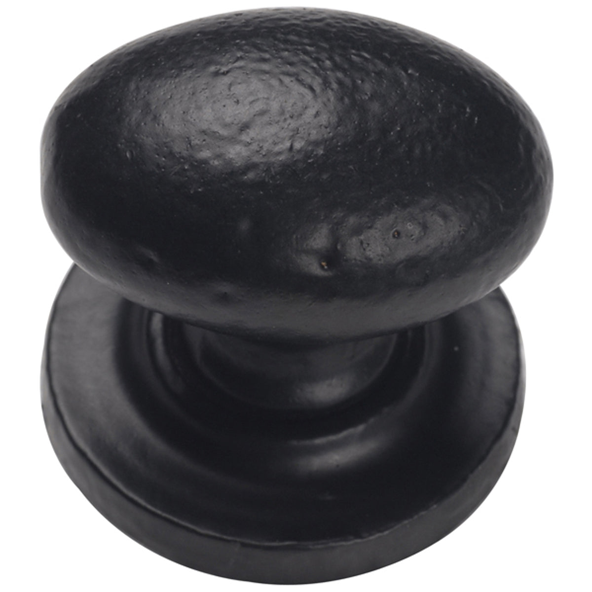 BLACK CABINET KNOB OVAL D32 IR/BLK