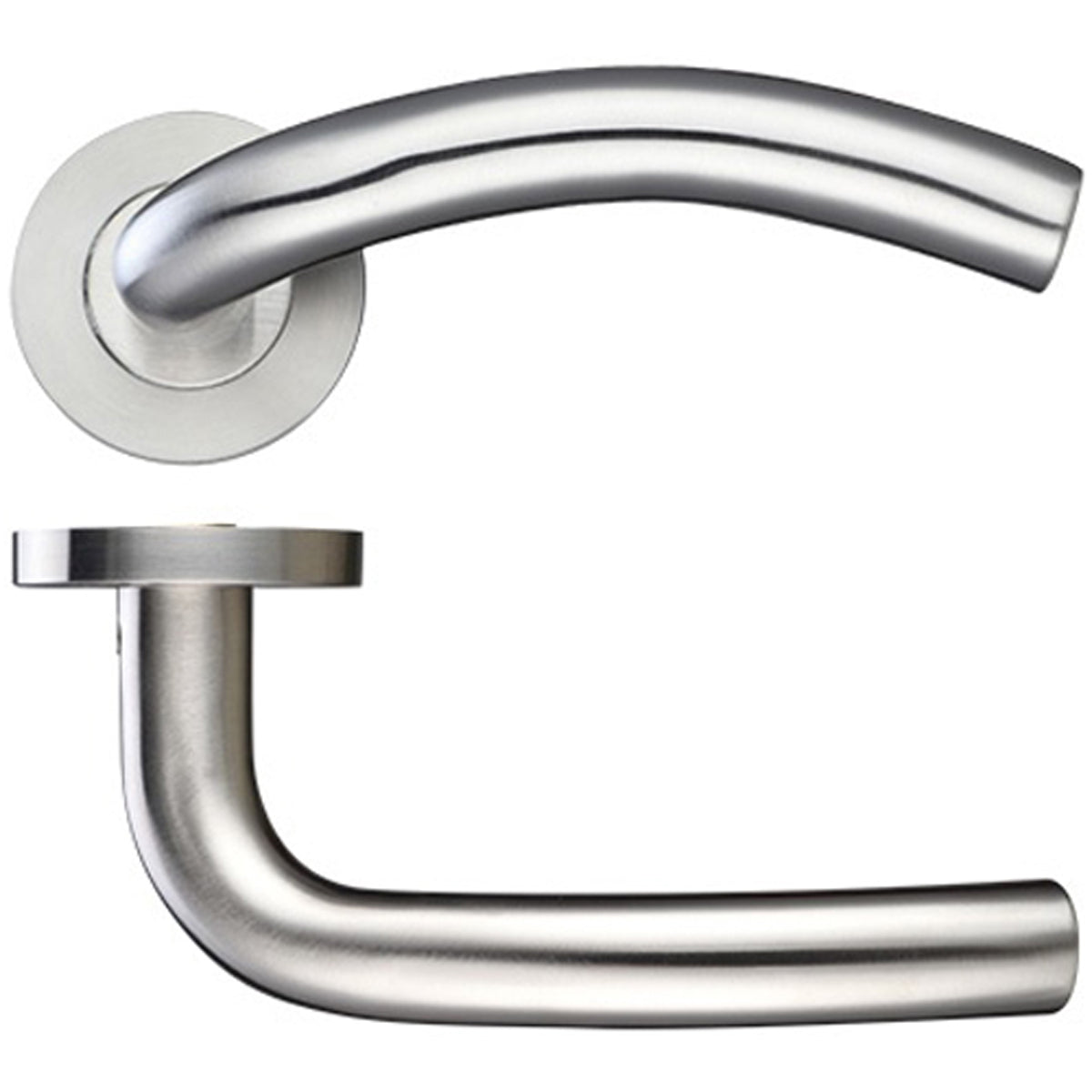 ZCS LEVER HANDLE ARCHED 122.5 304SS