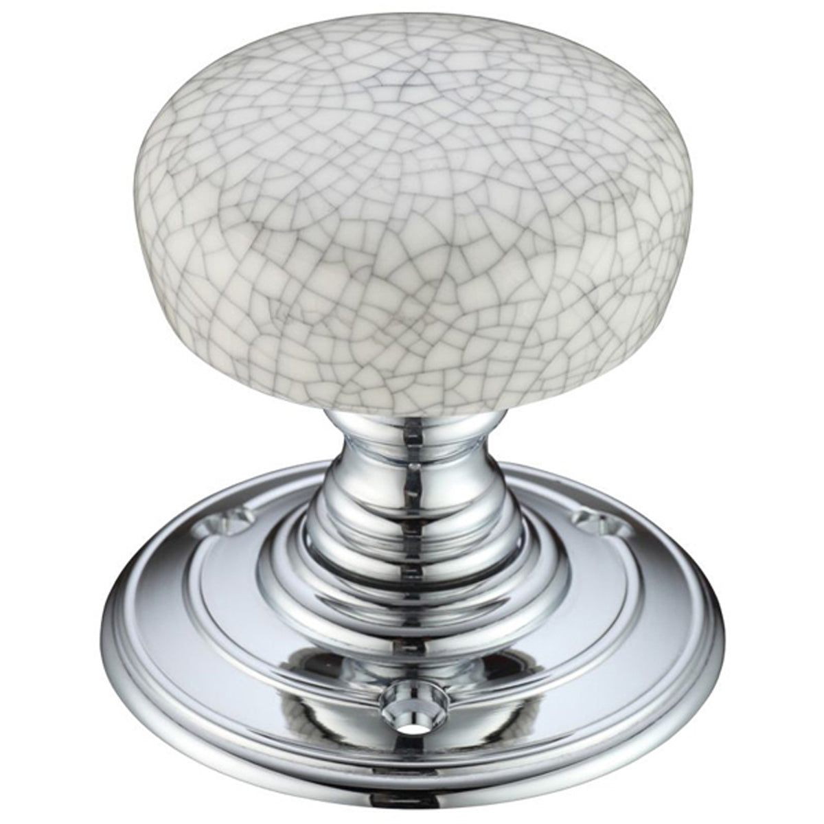 F&B MORTICE KNOB PRC D62.0 GRY/CP