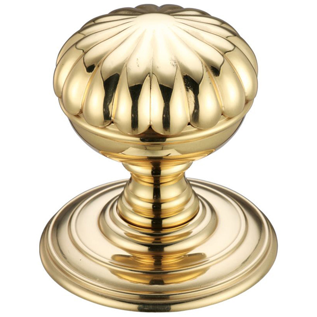 F&B MORTICE KNOB FLOWER D57.5 PBR