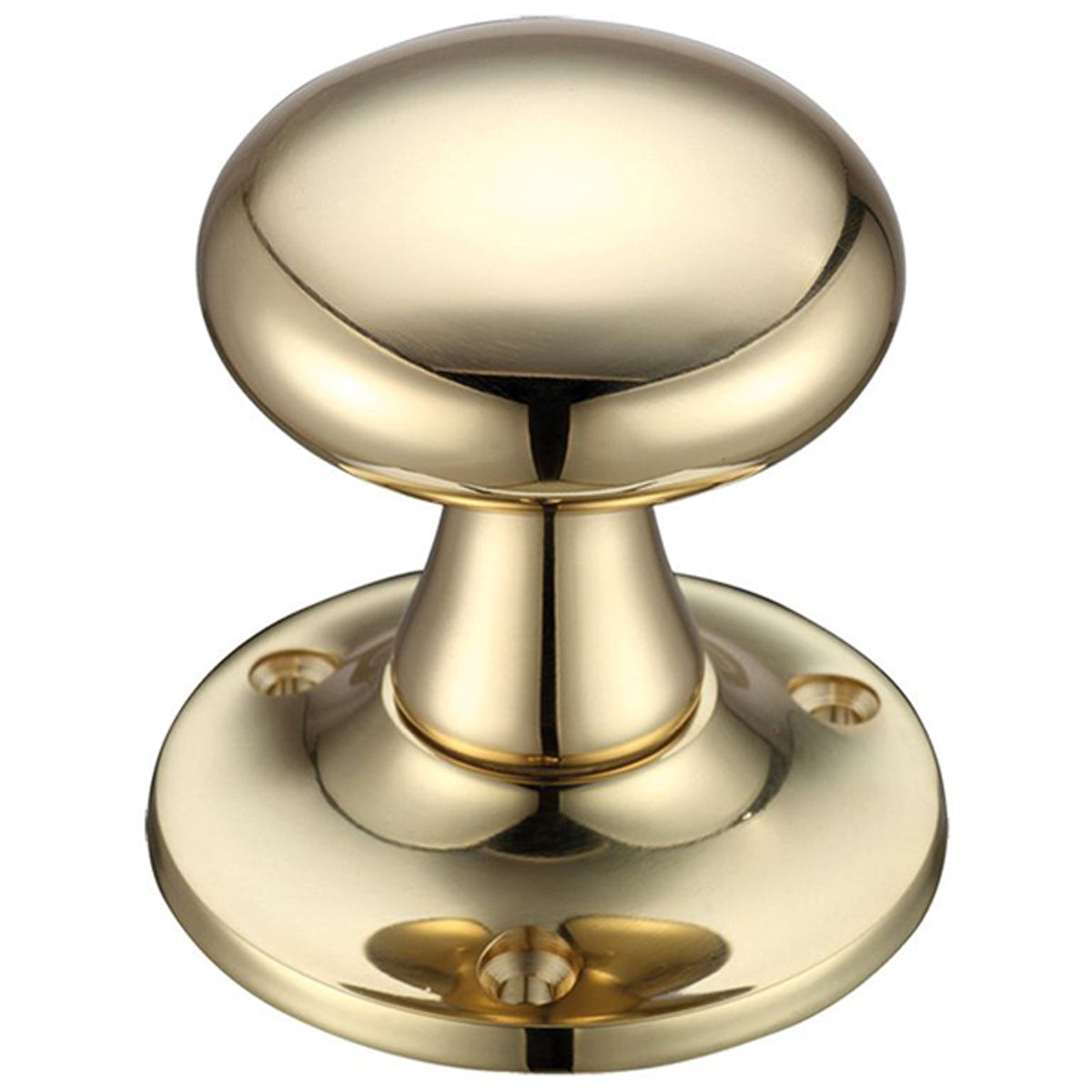 F&B MORTICE KNOB MUSH D51.5 PBR