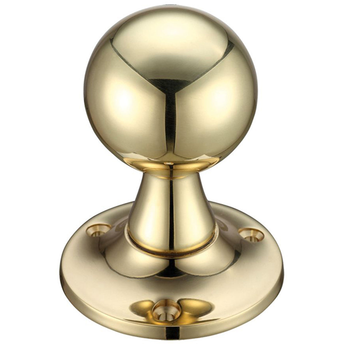 F&B MORTICE KNOB BALL D45.0 PBR