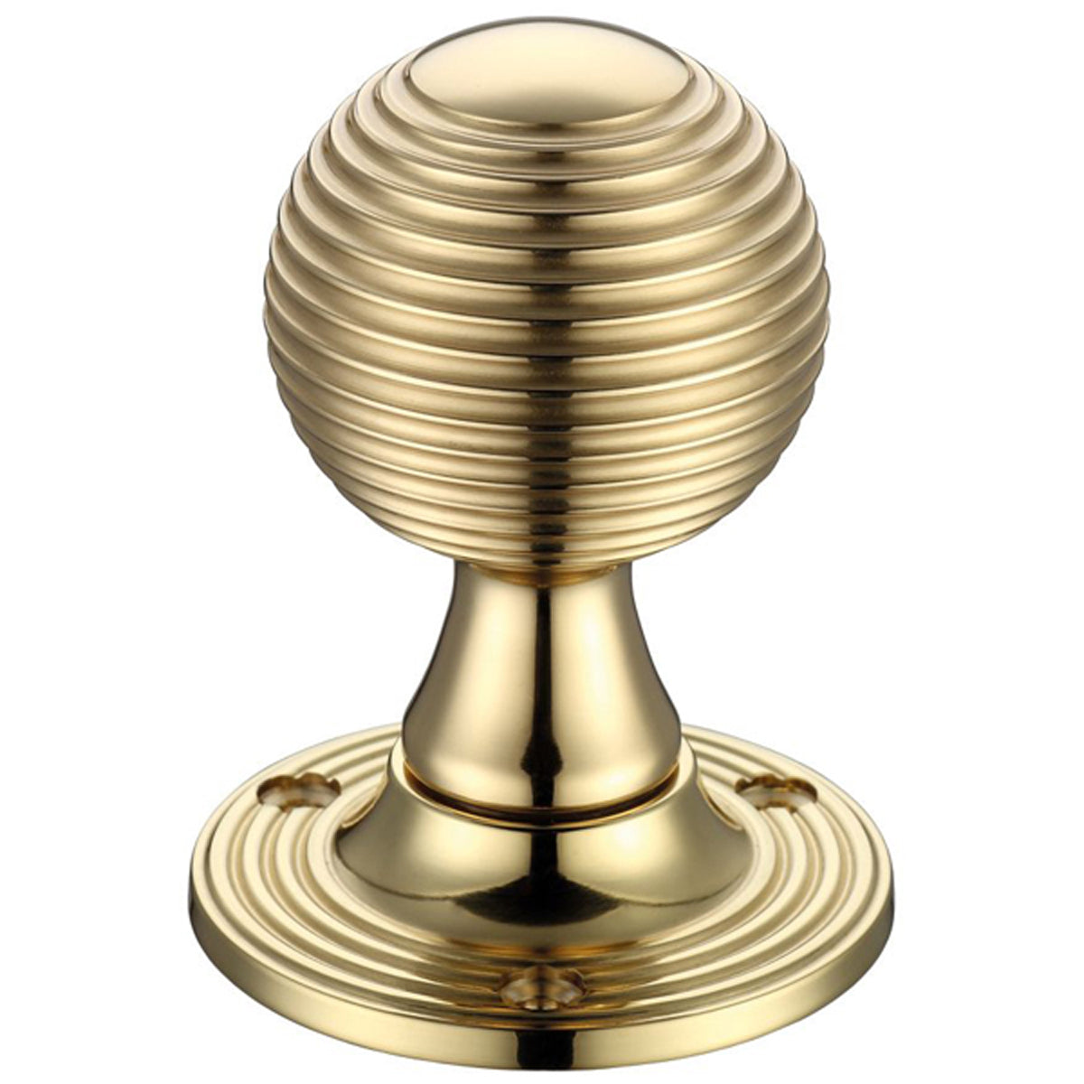 F&B QUEEN ANNE MORT KNOB PBR