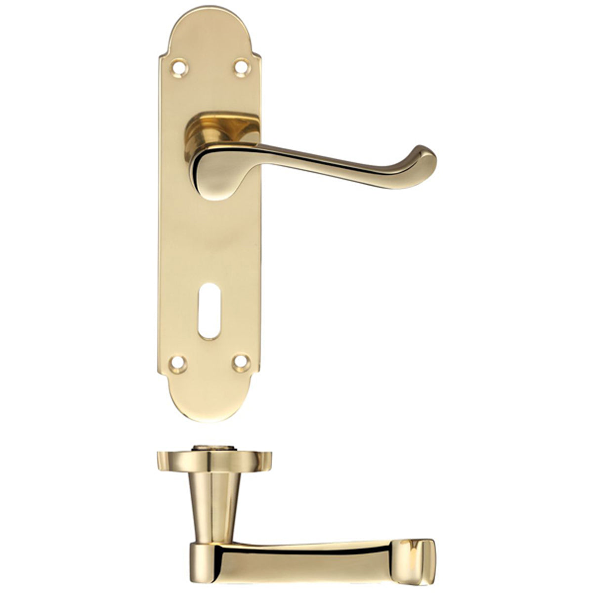 F&B LEVER OXFORD LOCK 140.0 PBR