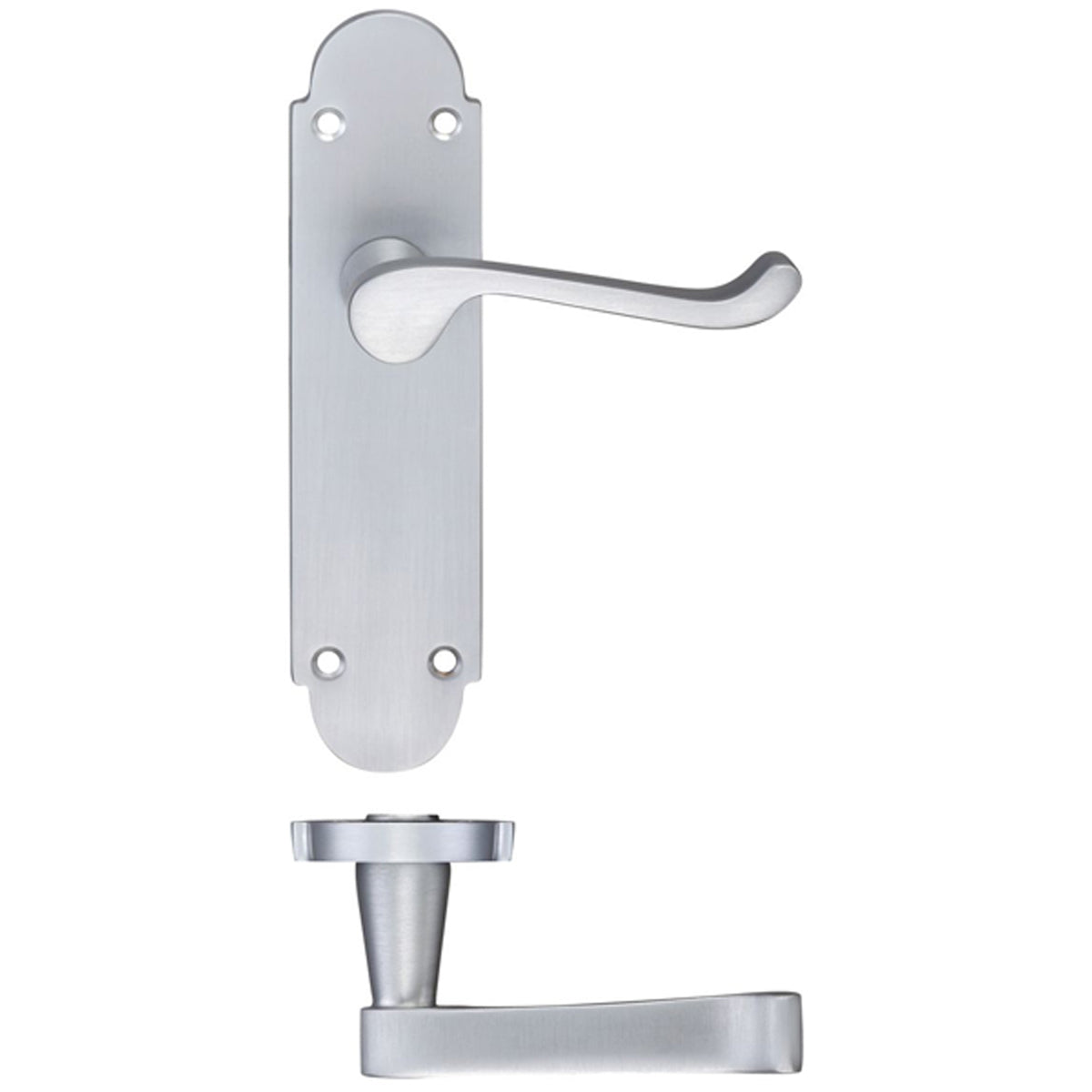 F&B LEVER OXFORD LATCH 140.0 SCP