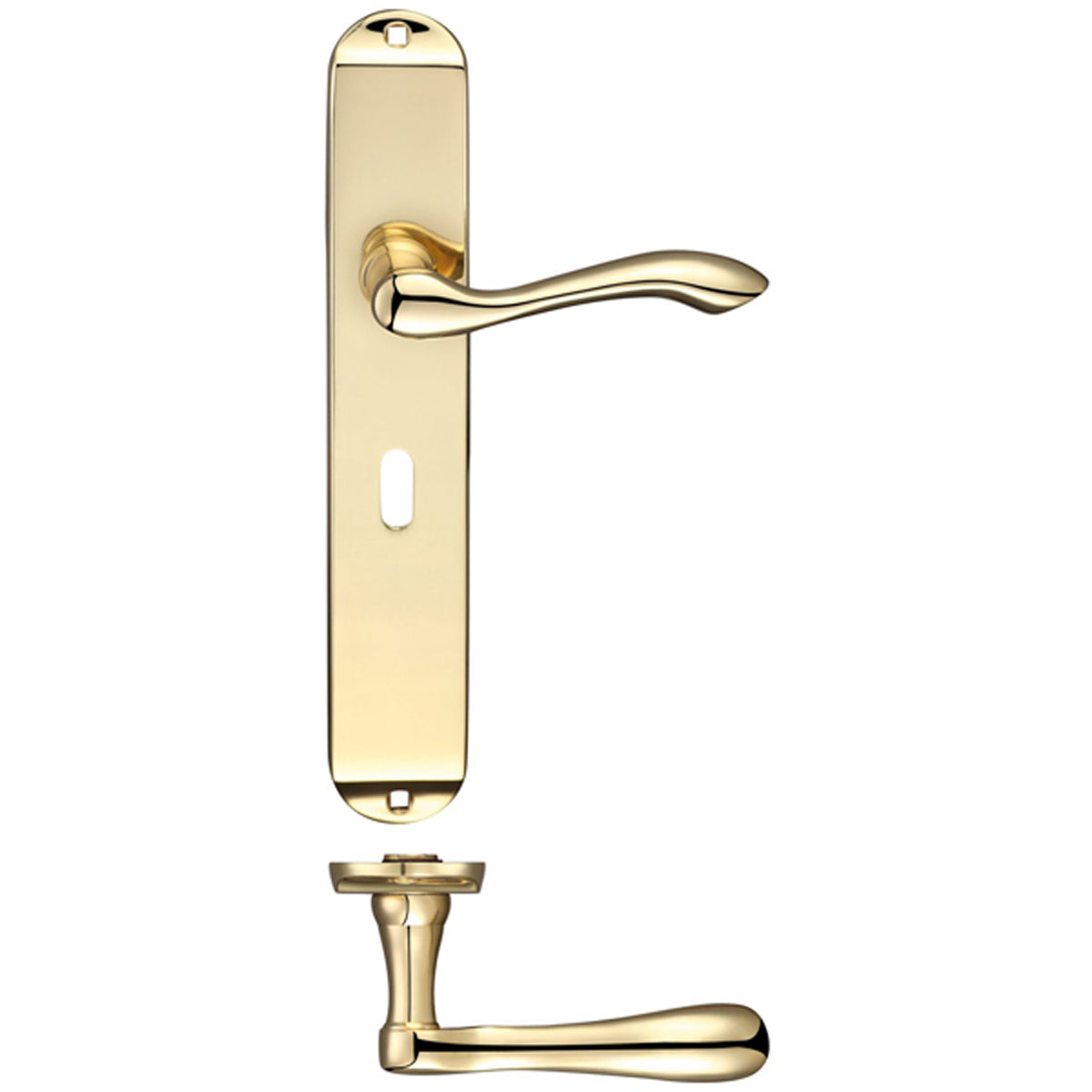 F&B LEVER ARUNDEL LOCK 245.0 PBR