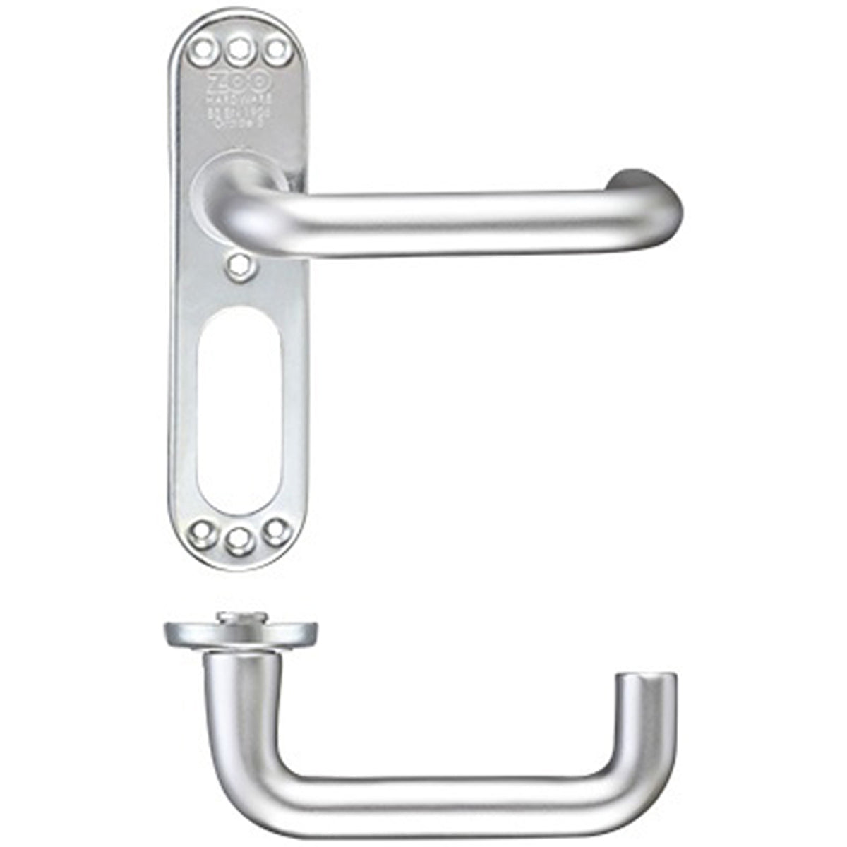 ZAA LEVER HANDLE INN PLATE 176 SAA