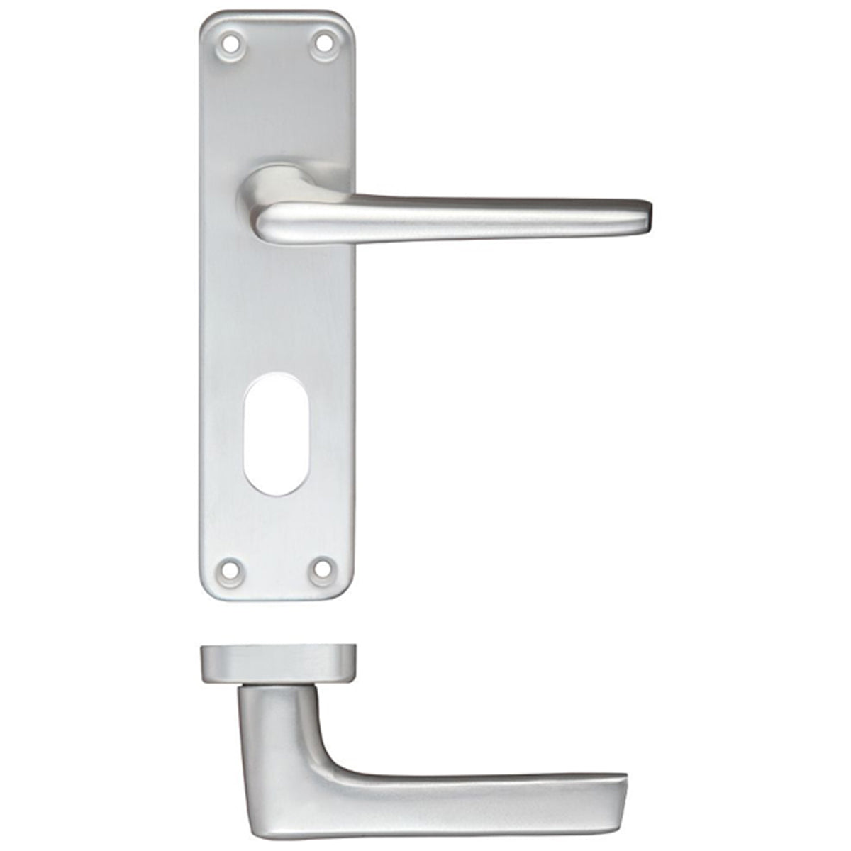 ZCA LEVER HANDLE OVAL 154x40 SAA