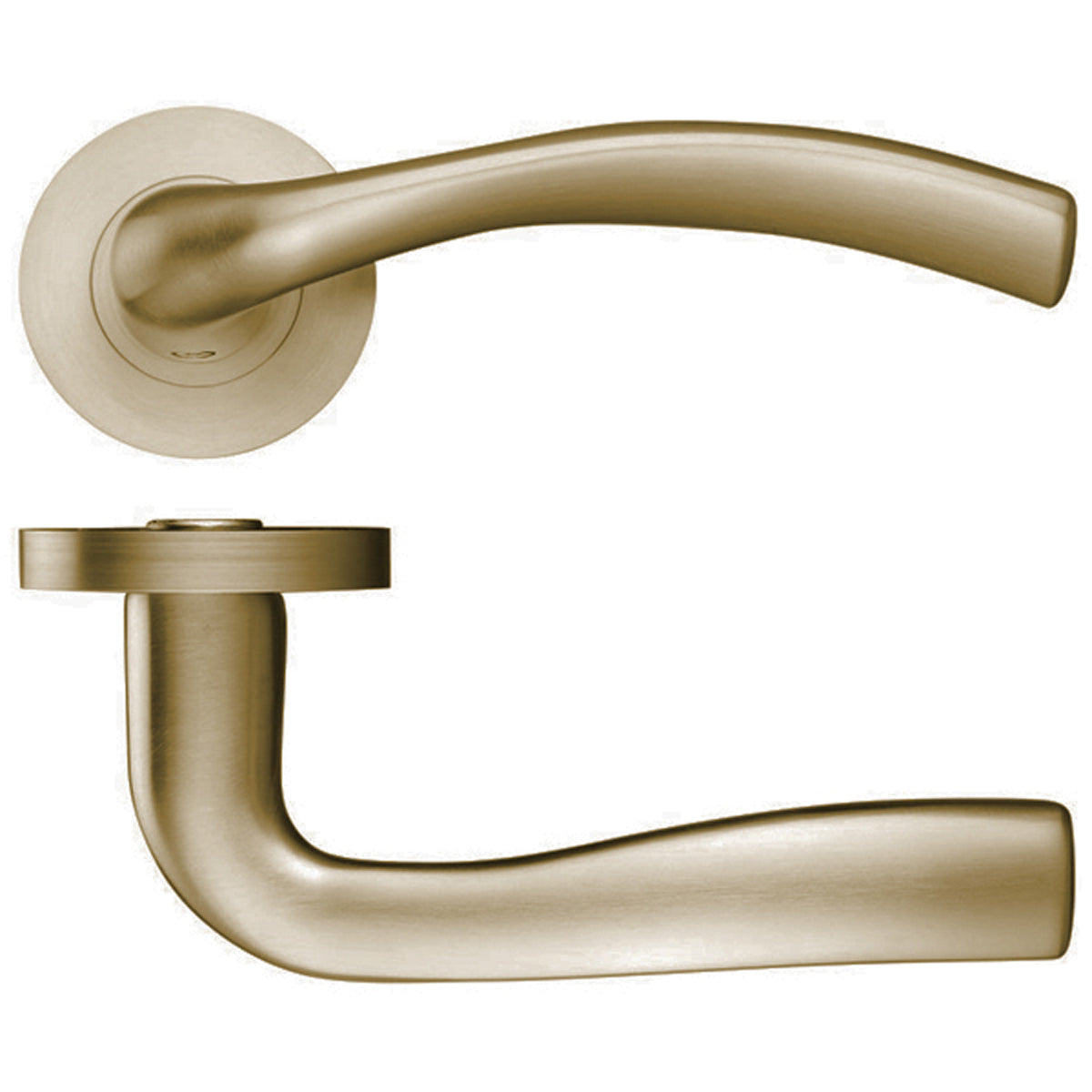 ZPZ SIENA LEVER HANDLE 116.5 FBZ