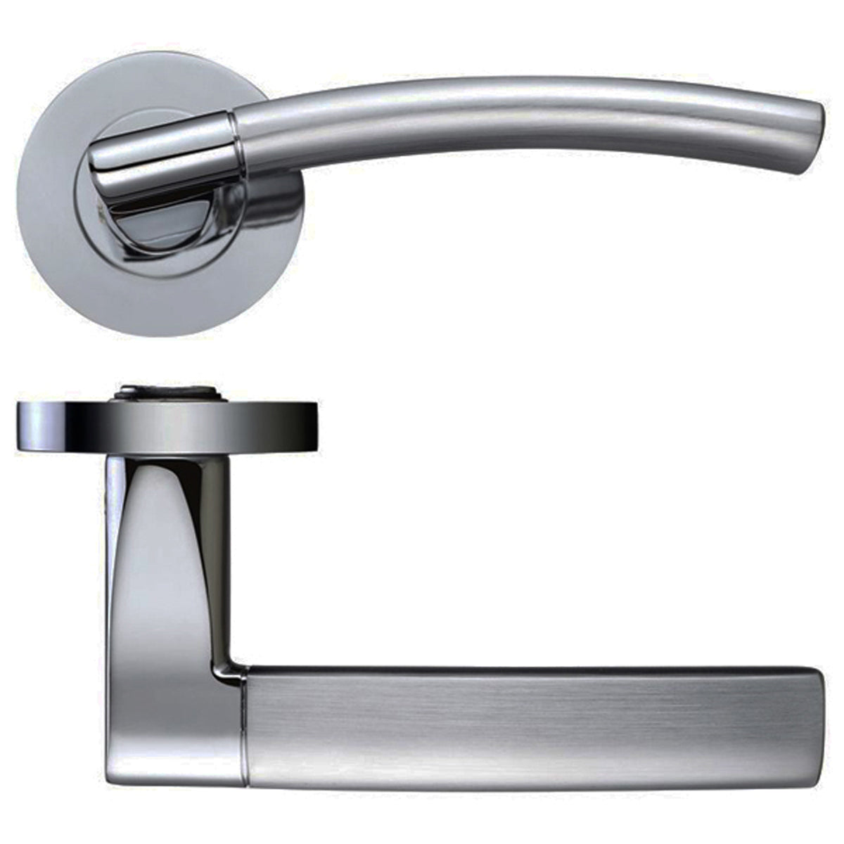 ZPZ AMALFI LEVER HANDLE 110 PNSN