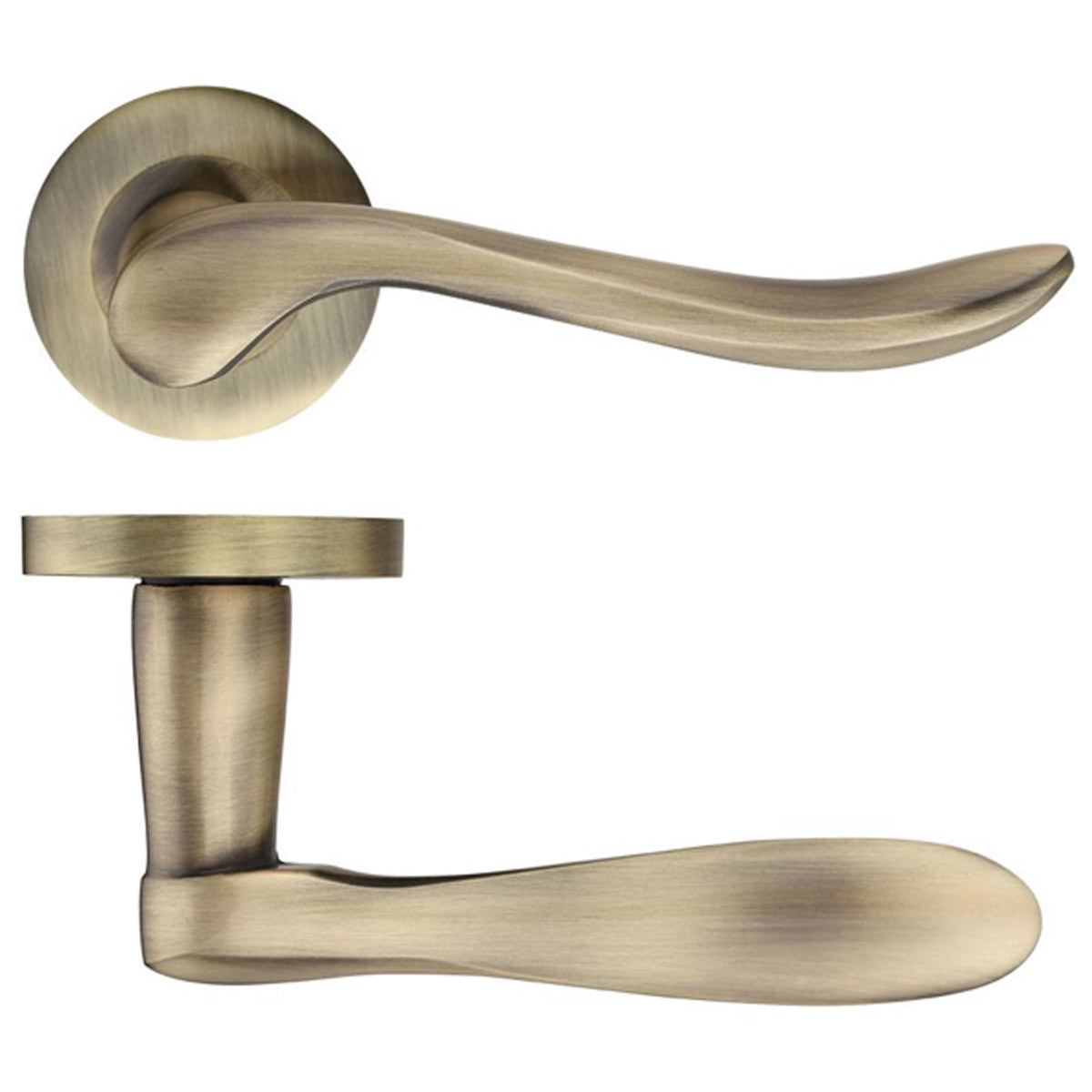 ZPZ VESTA LEVER HANDLE D50x130 FBZ