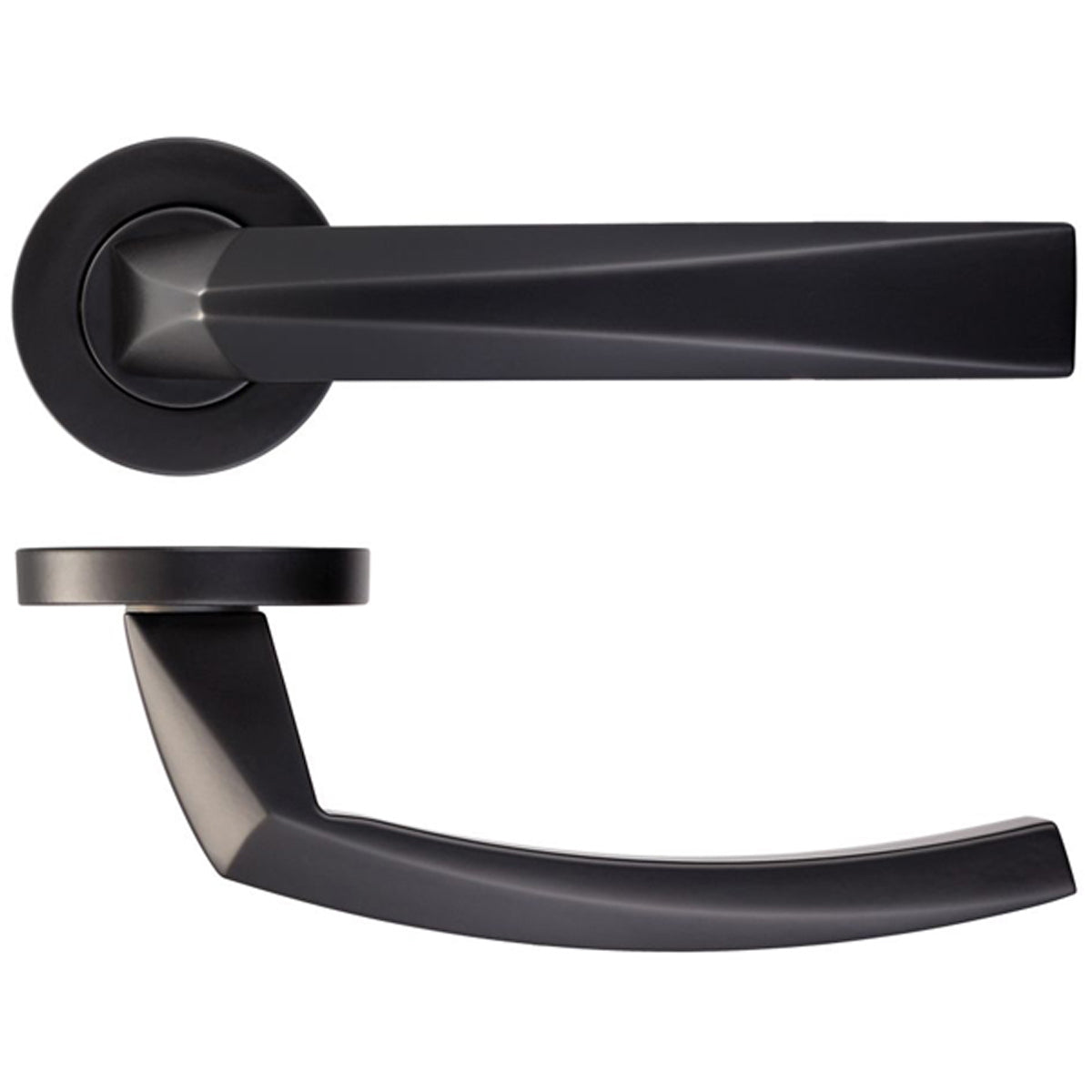 RM HYDRA LEVER HANDLE D50x126 BLK