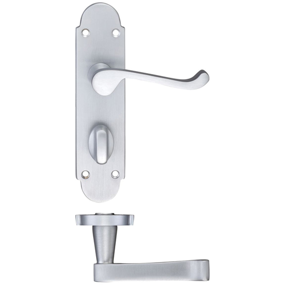 PRO VICTORIAN SCROLL LEVER SHAPED BATH 168x42x85 SCP