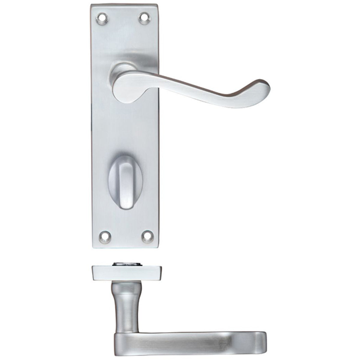 PRO VICTORIAN SCROLL LEVER SQU BATH SCP
