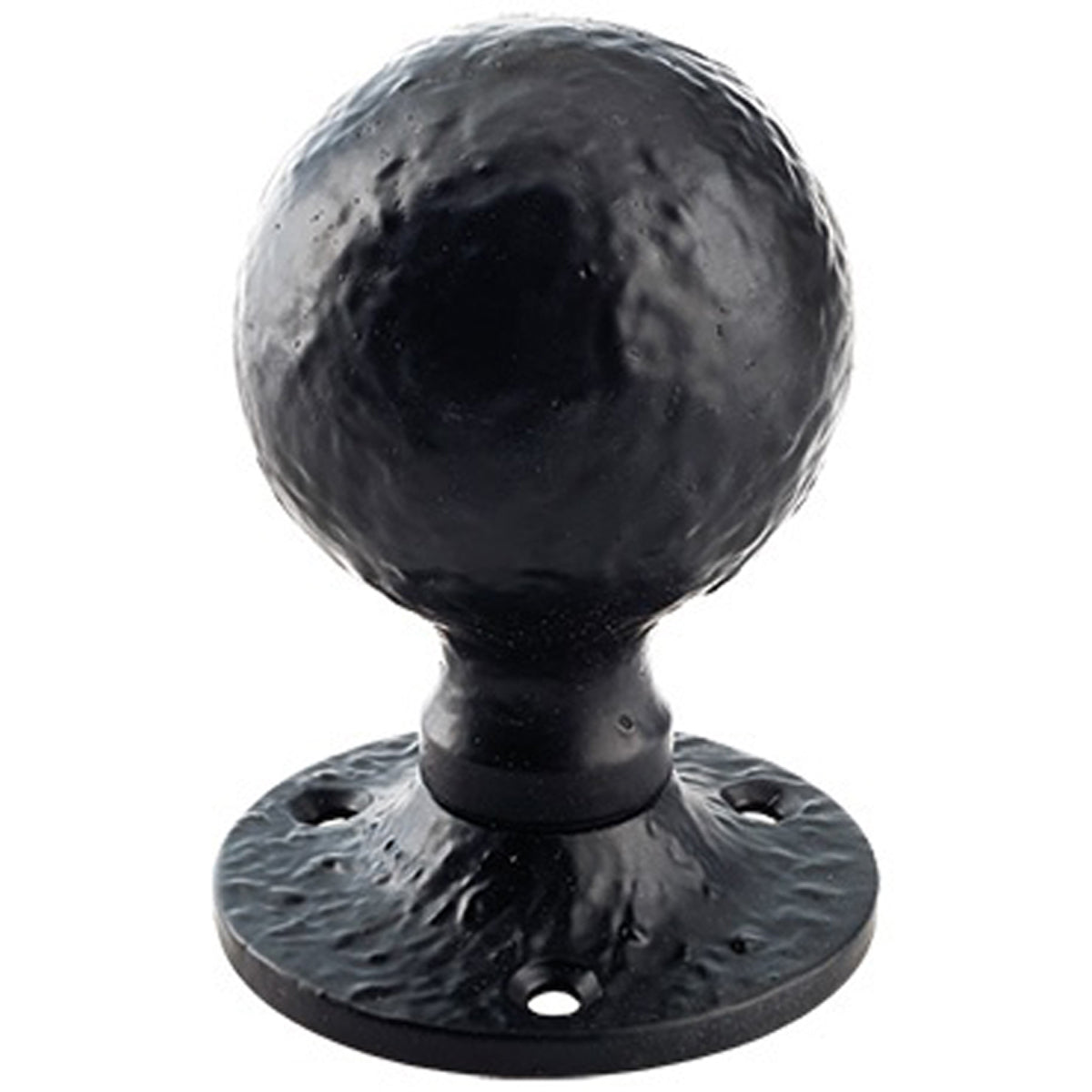 FOX MORTICE KNOB BALL D55 BLK