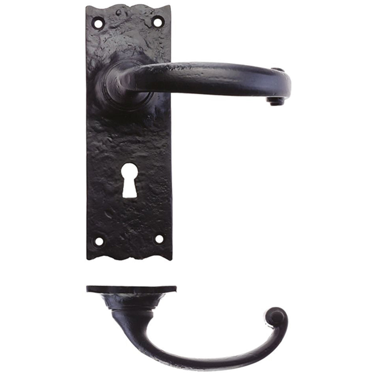 FOX TRADITIONAL LEVER HANDLE LOCK 150 BLK