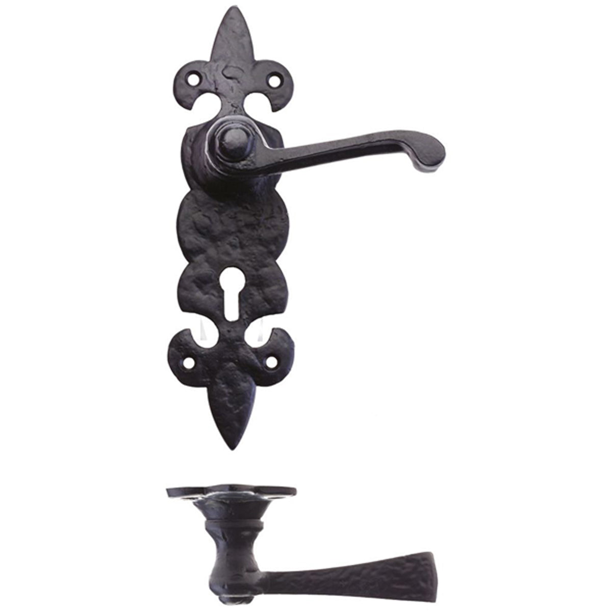 FOX LEVER HANDLE FDL LOCK 200 BLK