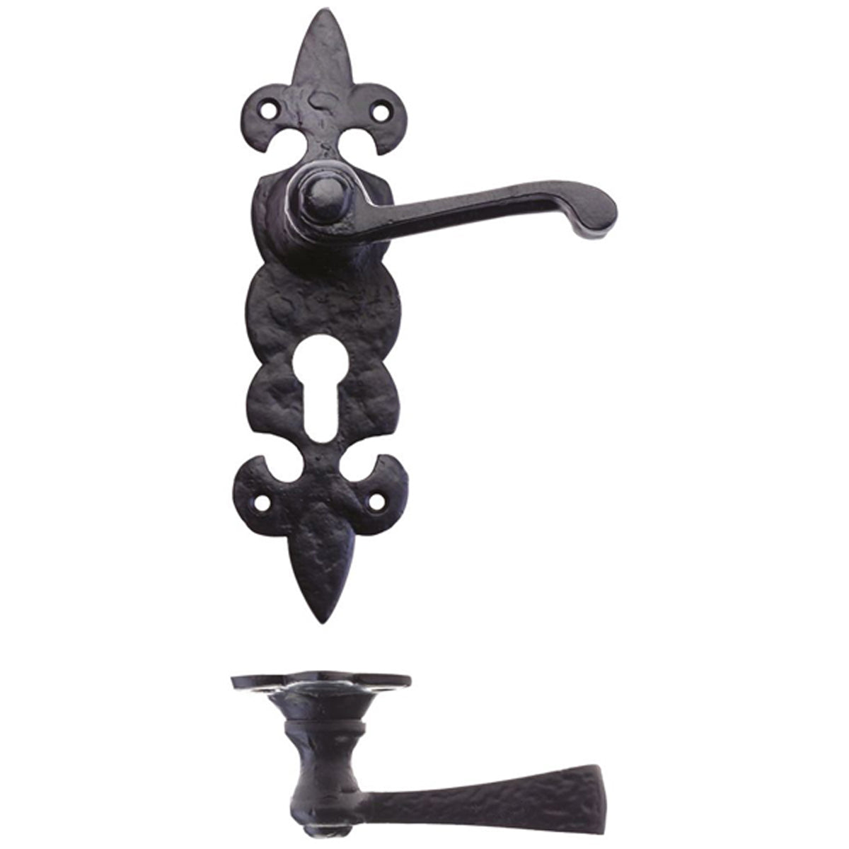 FOX LEVER HANDLE FDL EURO 200 BLK