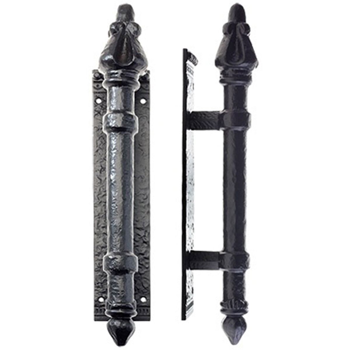 FOX PULL HANDLE RND 64x305 BLK