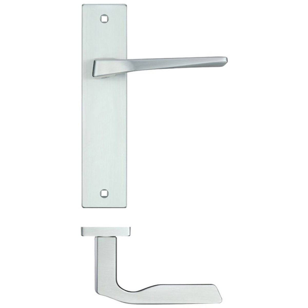 RM LYRA LEVER HANDLE+BP LATCH SCP