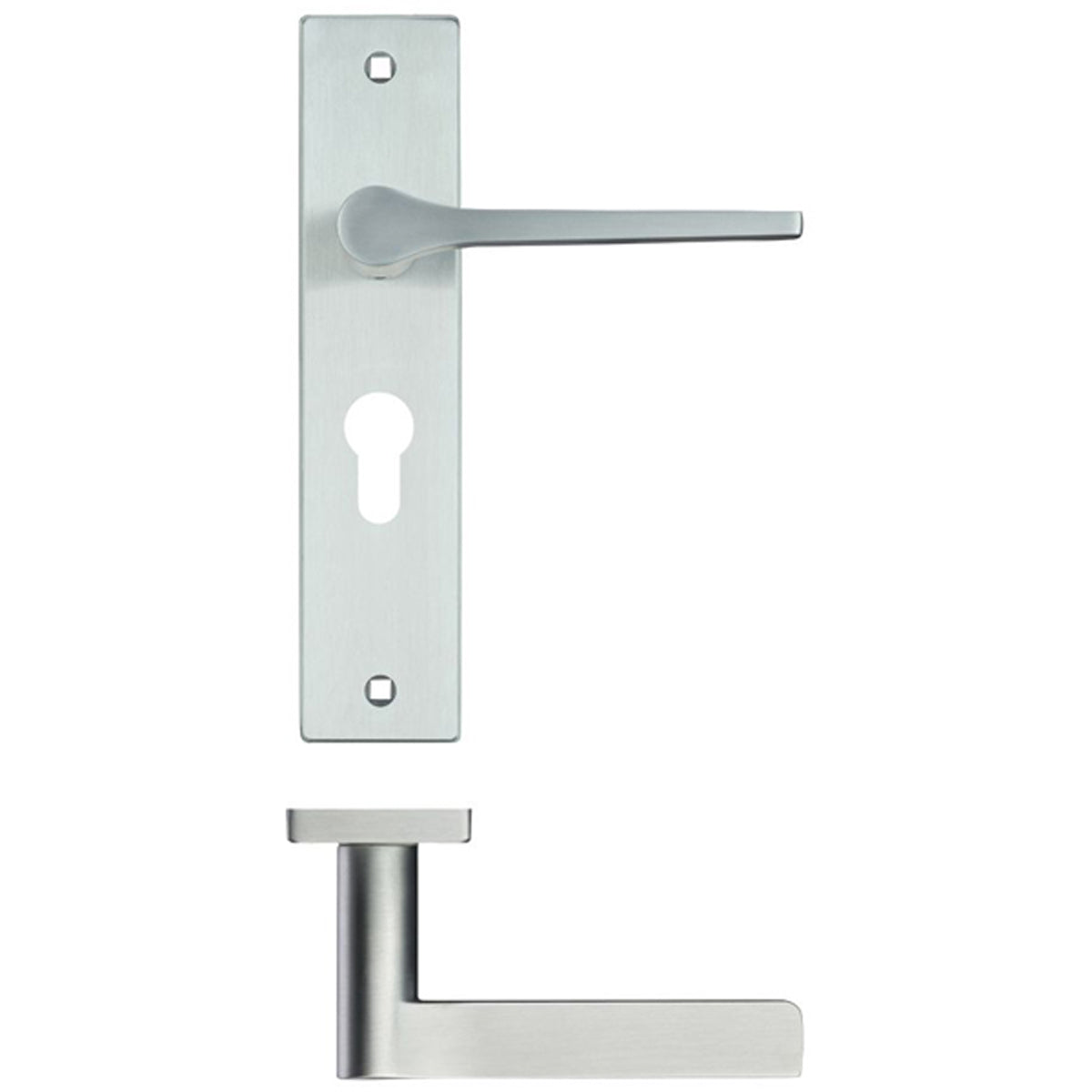 RM DRACO LEVER HANDLE+BP EURO48 SCP