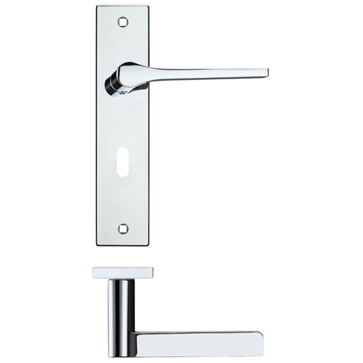 RM DRACO LEVER HANDLE+BP LOCK57 PCP