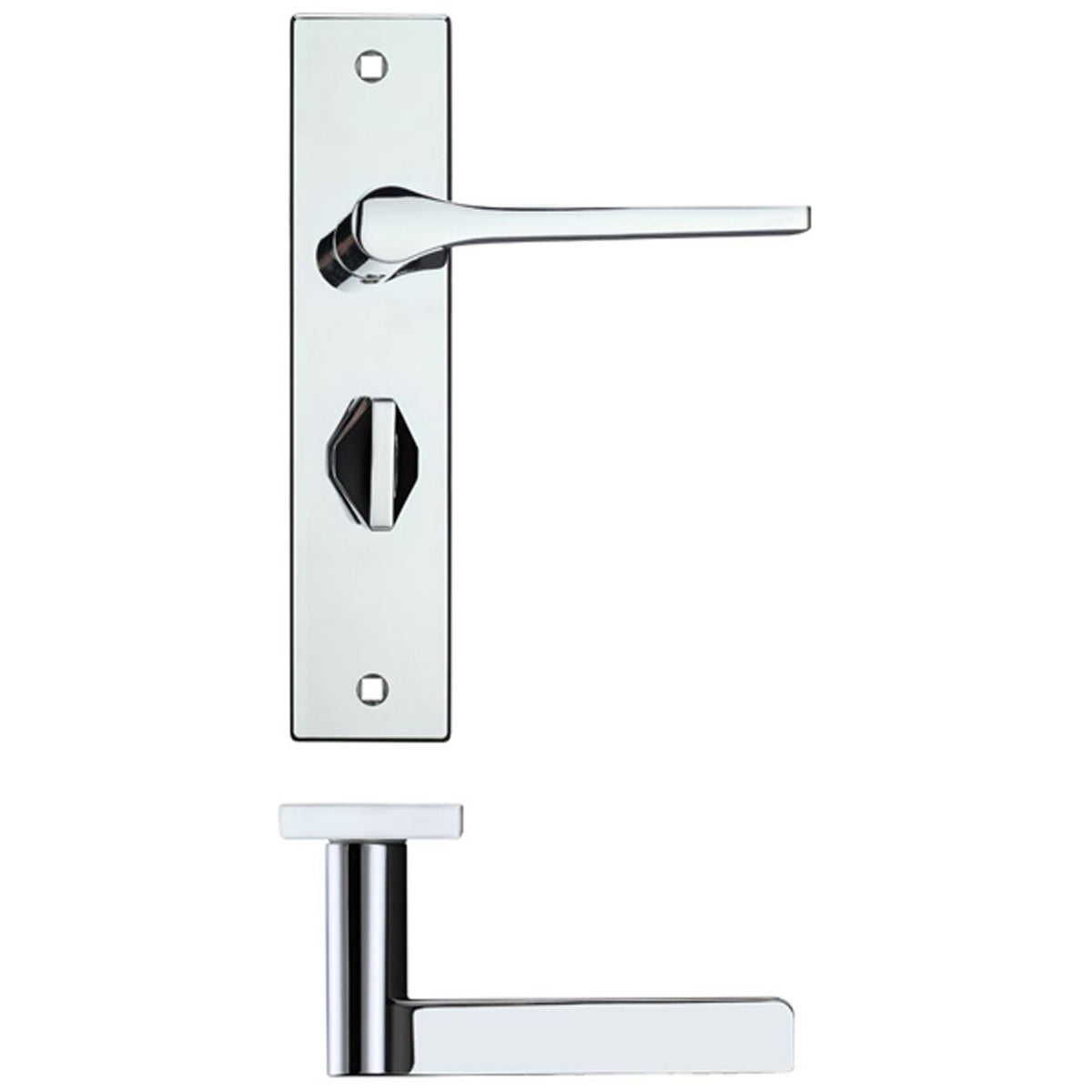 RM DRACO LEVER HANDLE+BP BATH57 PCP