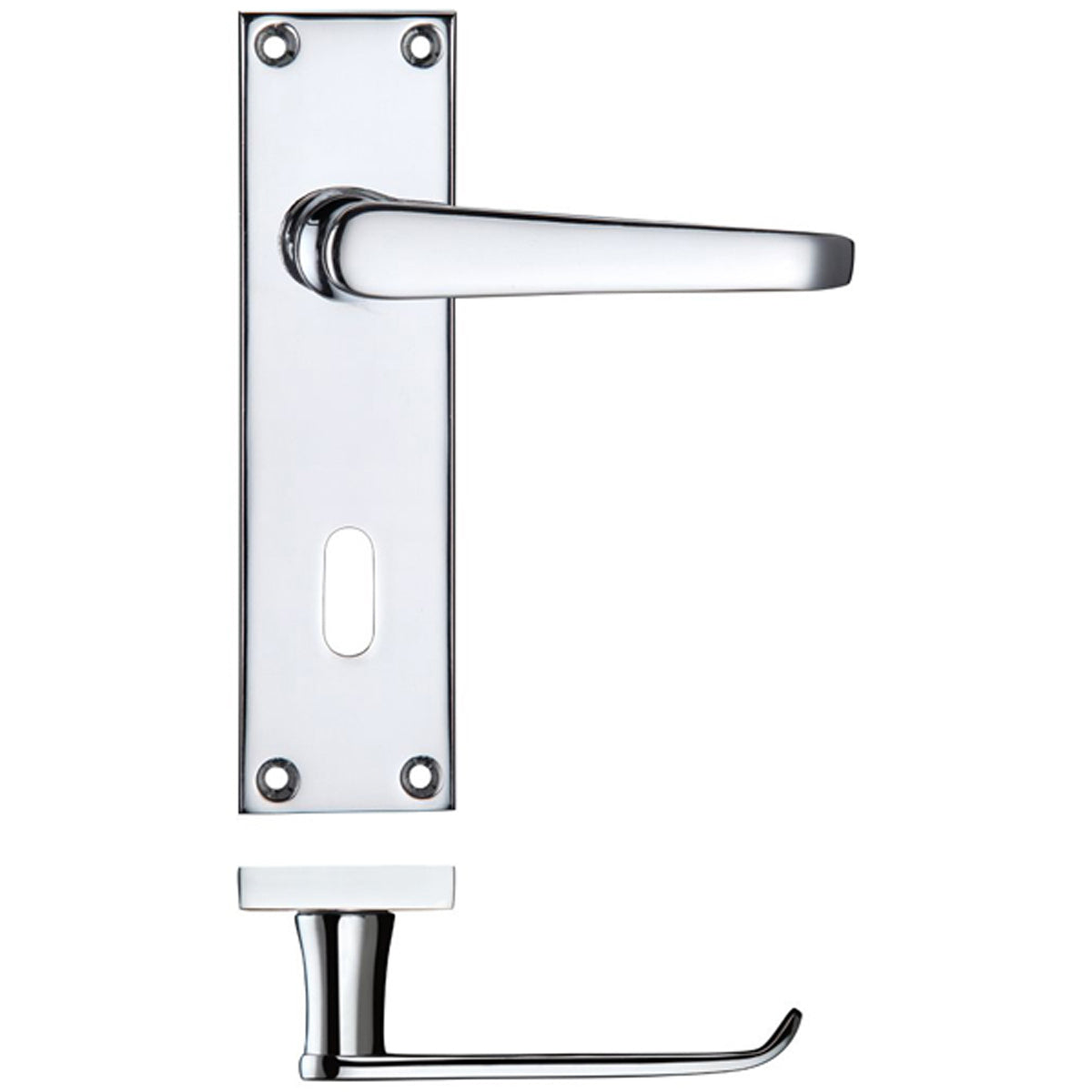 PRO VICTORIAN FLAT LEVER HANDLE LOCK PCP