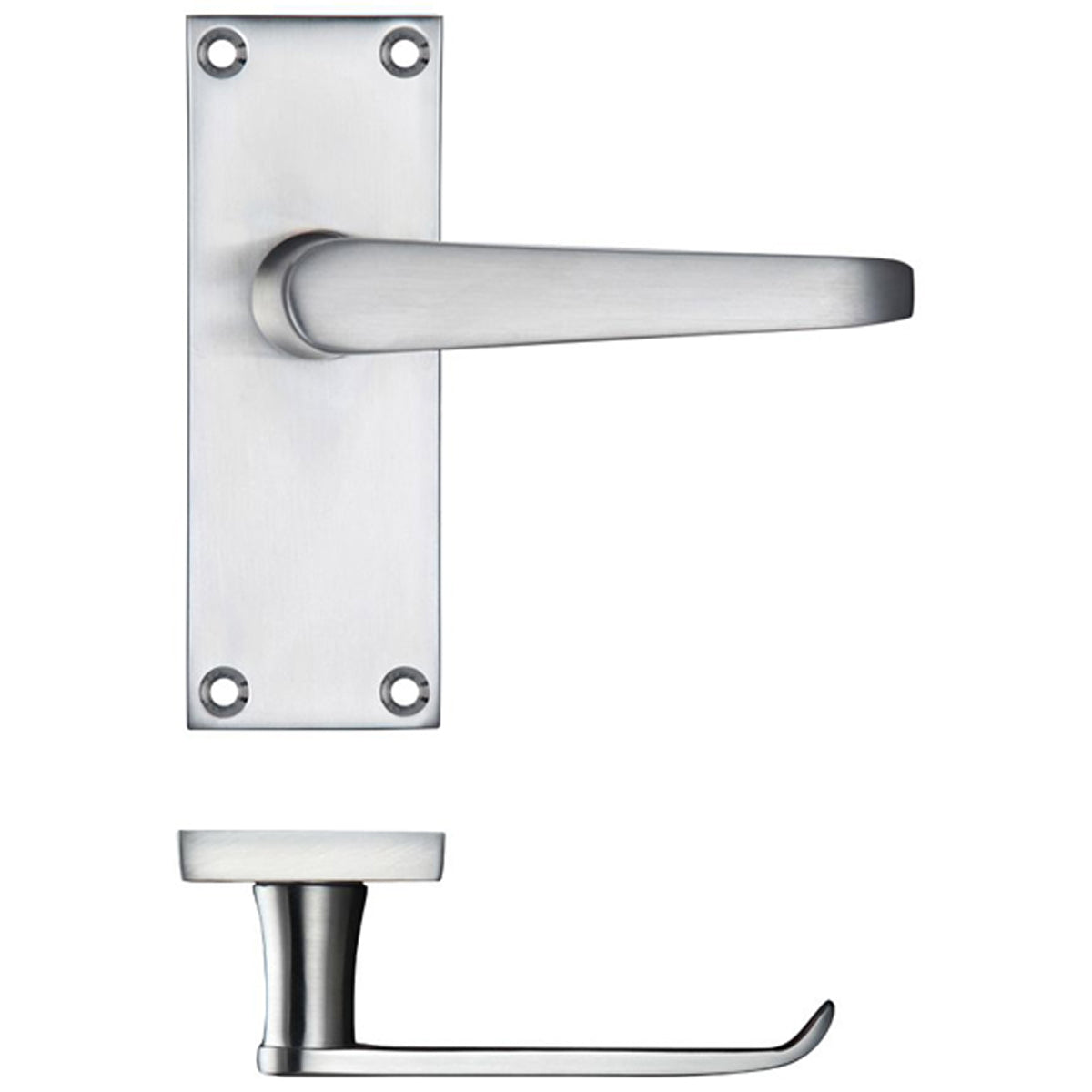 PRO VICTORIAN FLAT LEVER HANDLE LATCH SCP