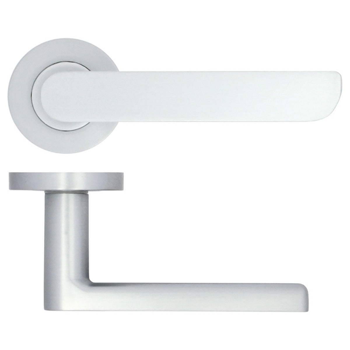 ZPA VALENCIA LEVER HANDLE +ROSE SCP