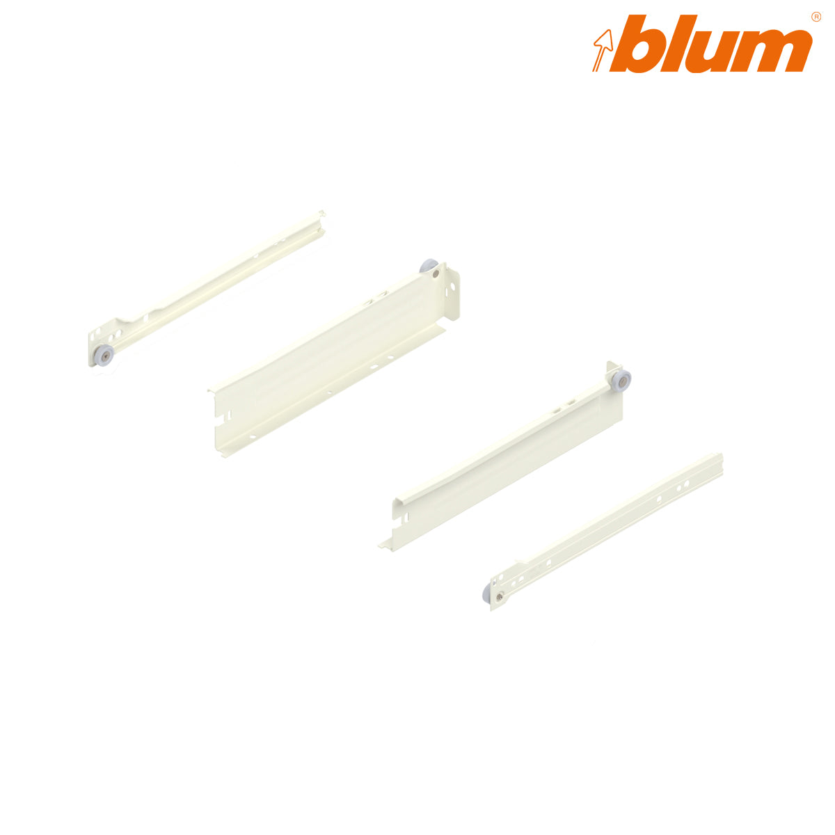 BLUM METABOX STEEL SIDE DRAWER RUNNER N SE 30KG 051x270 CRM PR by JULIUS BLUM UK LTD