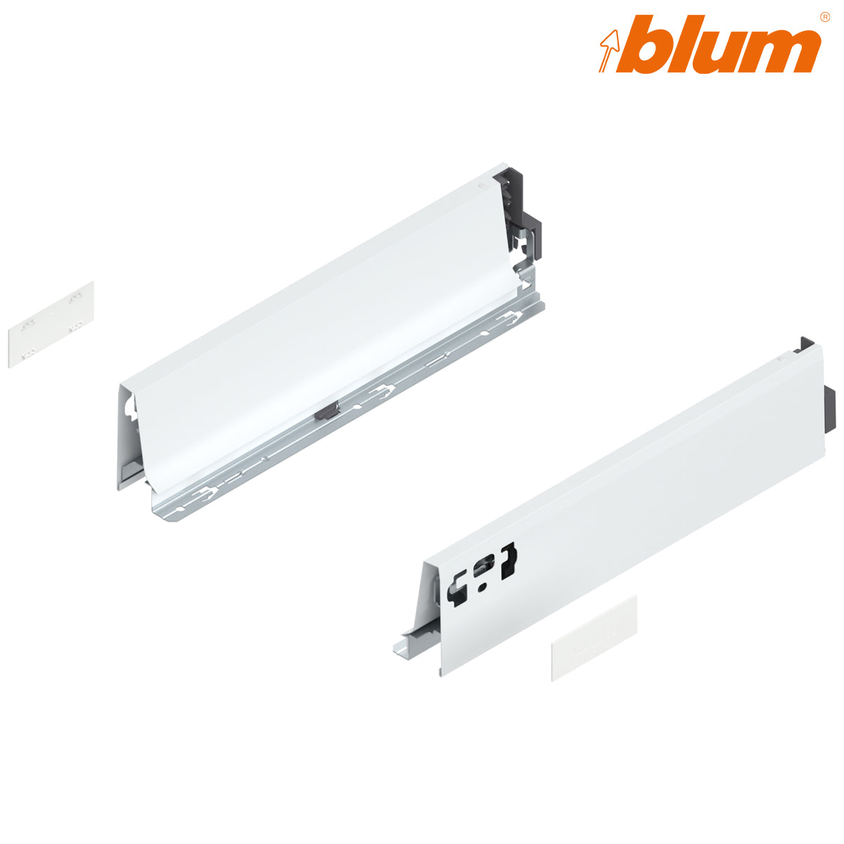 BLUM TANDEMBOX ANTARO DRAWER SIDE M 83.6x350 SWH PR