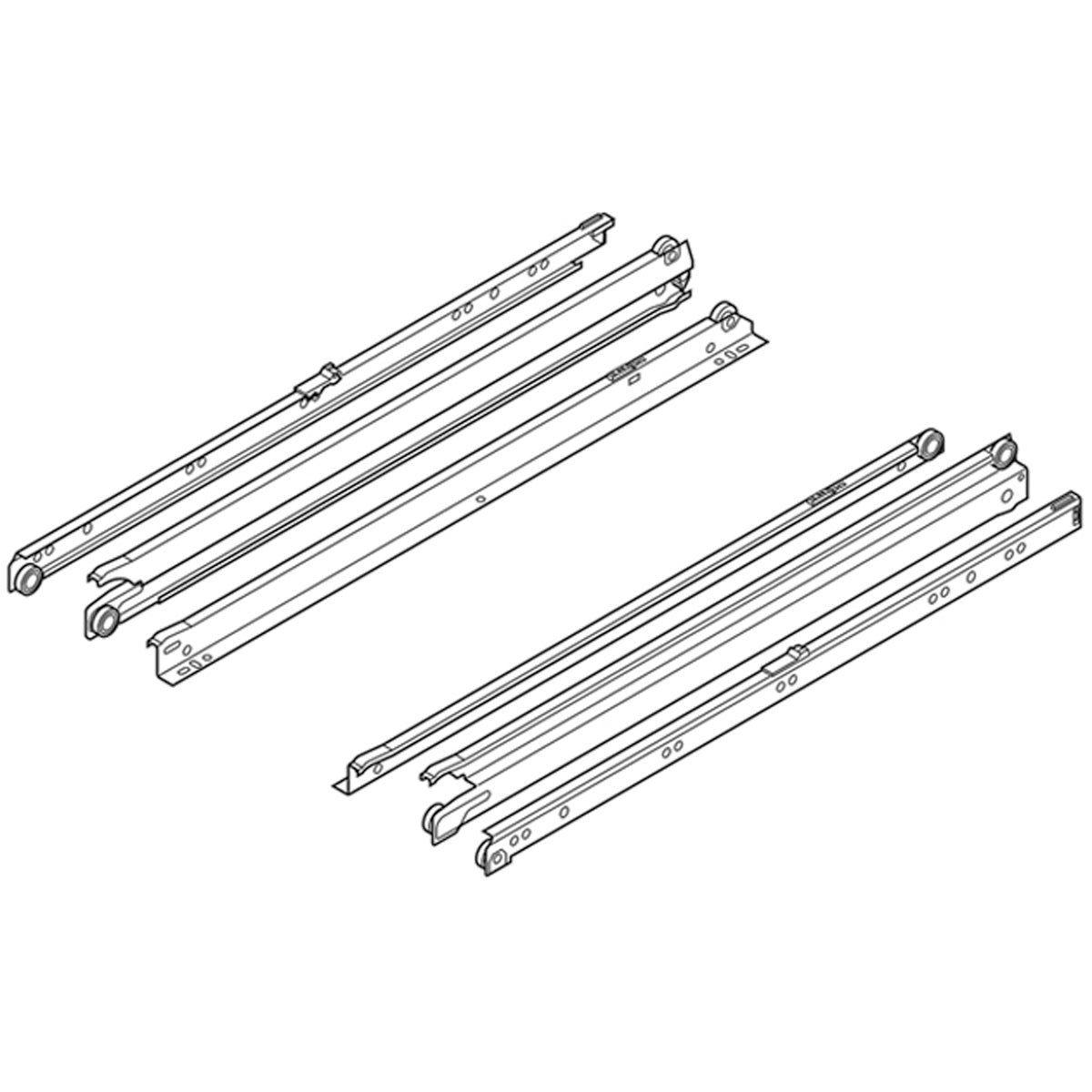 BLUM RUNNER BASE FIX DE 30KG 250 BRN