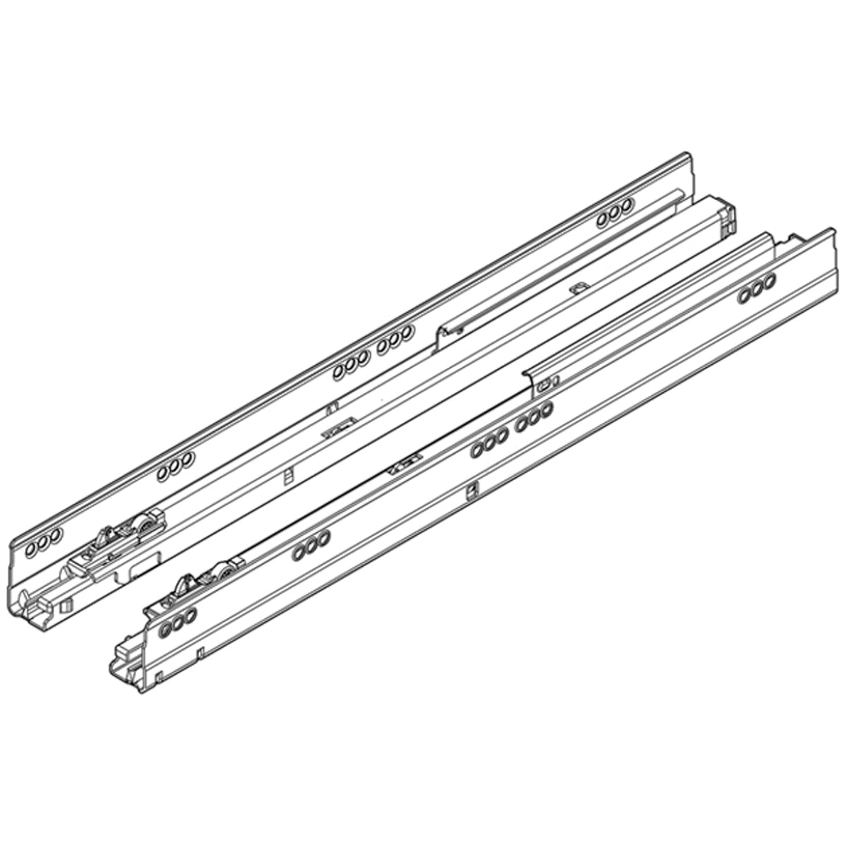 BLUM TANDEMBOX BLUMOTION RUNNER M 65KG 550 PR
