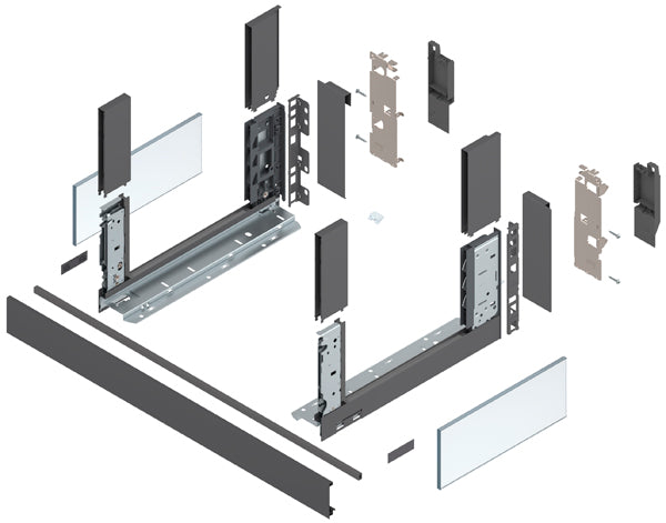 BLUM LEGRABOX Free CIG 400 OG SCR SET by JULIUS BLUM UK LTD