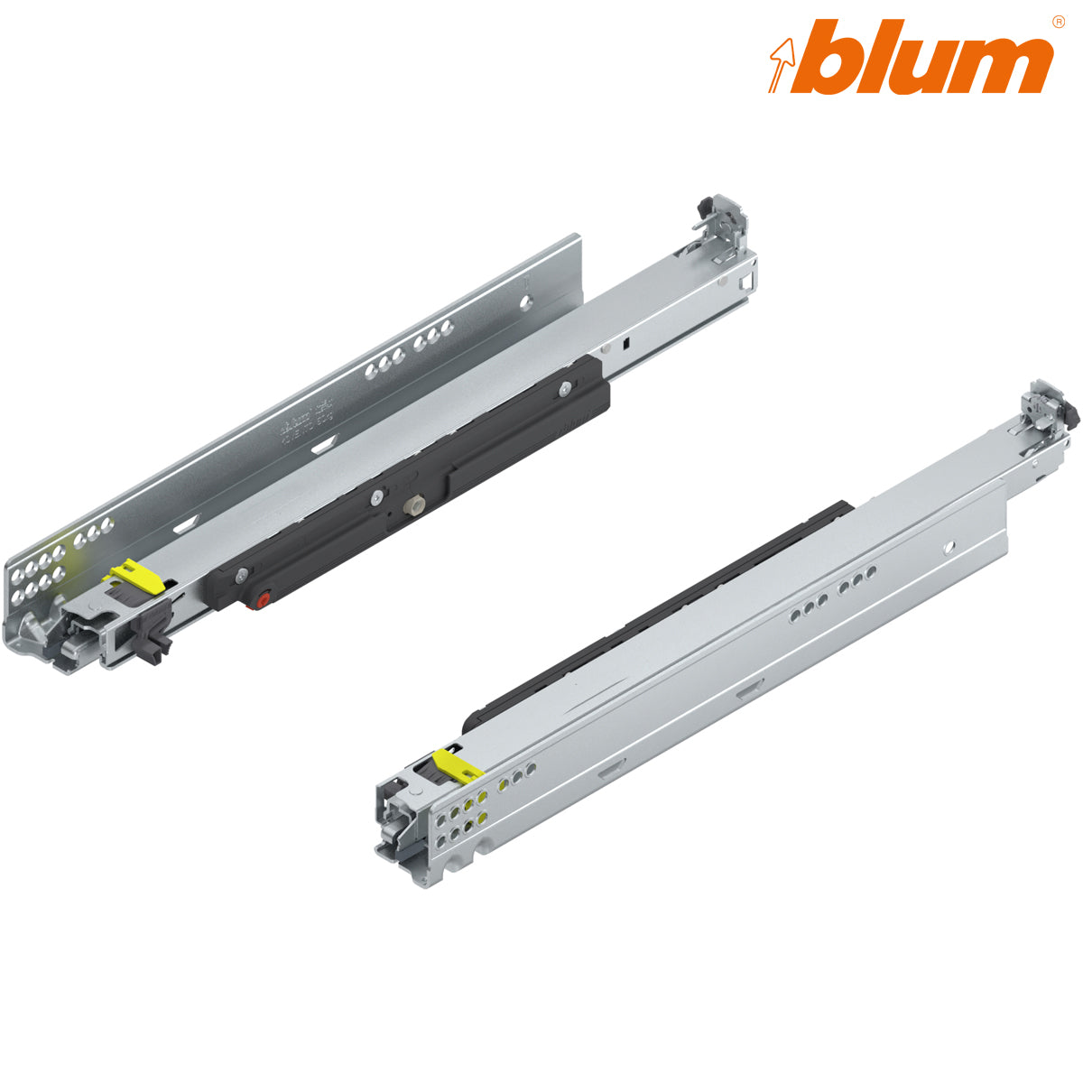 BLUM MOVENTO TIP-ON DRAWER RUNNER FE 70KG 450 PR