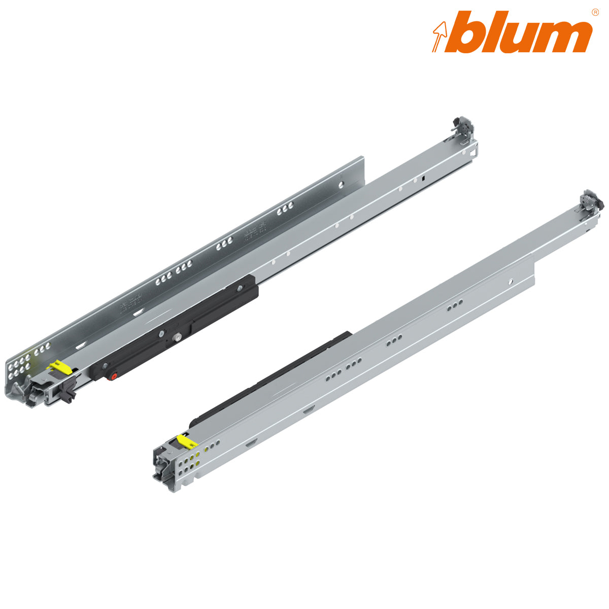 BLUM MOVENTO TIP-ON DRAWER RUNNER FE 60KG 700 PR
