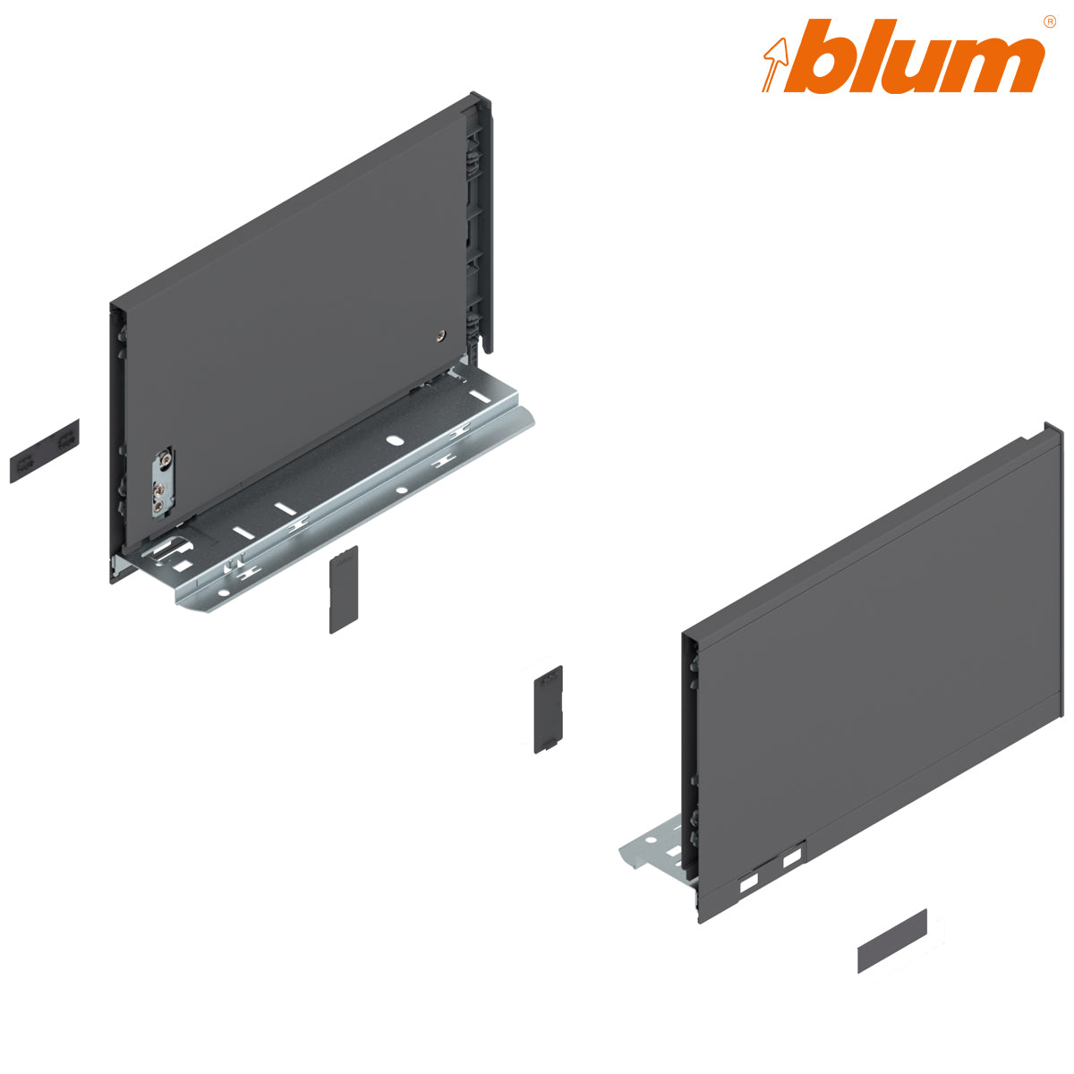 BLUM LEGRABOX PURE DRAWER C SIDE 177x270 OGM PR – DR770C2702S