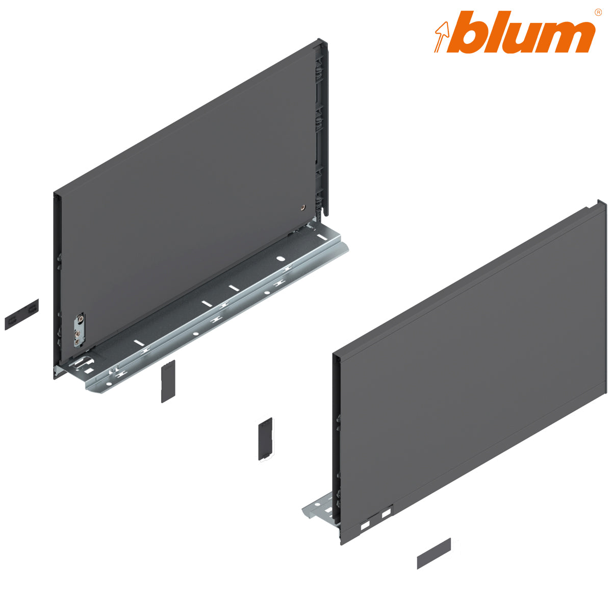 BLUM LEGRABOX PURE DRAWER F SIDE 241x400 OGM PR by JULIUS BLUM UK LTD