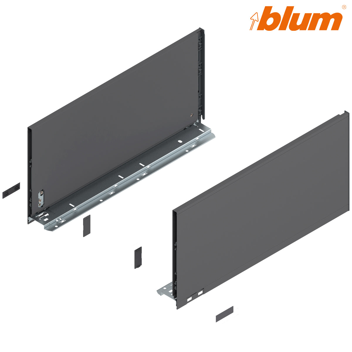 BLUM LEGRABOX PURE DRAWER F SIDE 241x500 OGM PR by JULIUS BLUM UK LTD