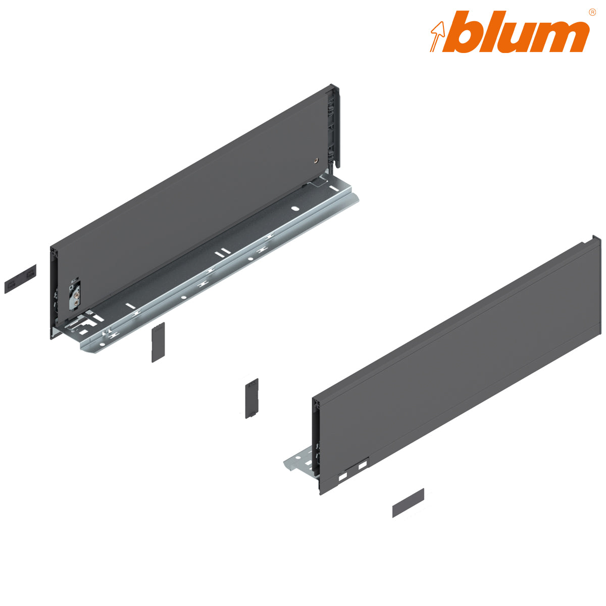 BLUM LEGRABOX PURE DRAWER K SIDE 129x450 OGM PR