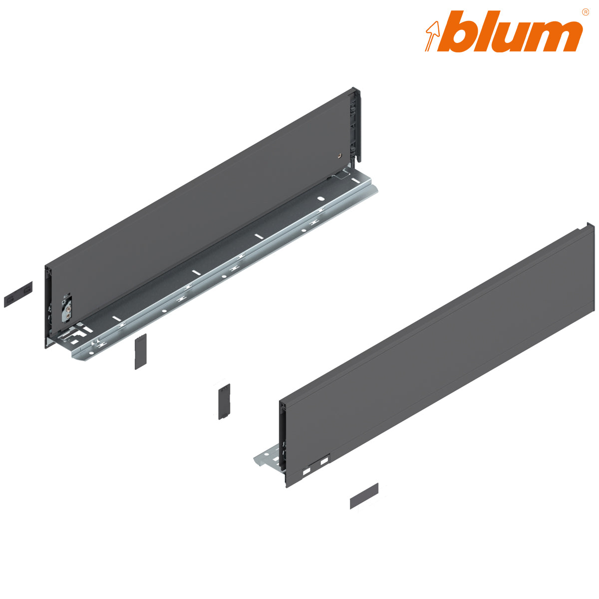 BLUM LEGRABOX PURE DRAWER K SIDE 129x550 OGM PR