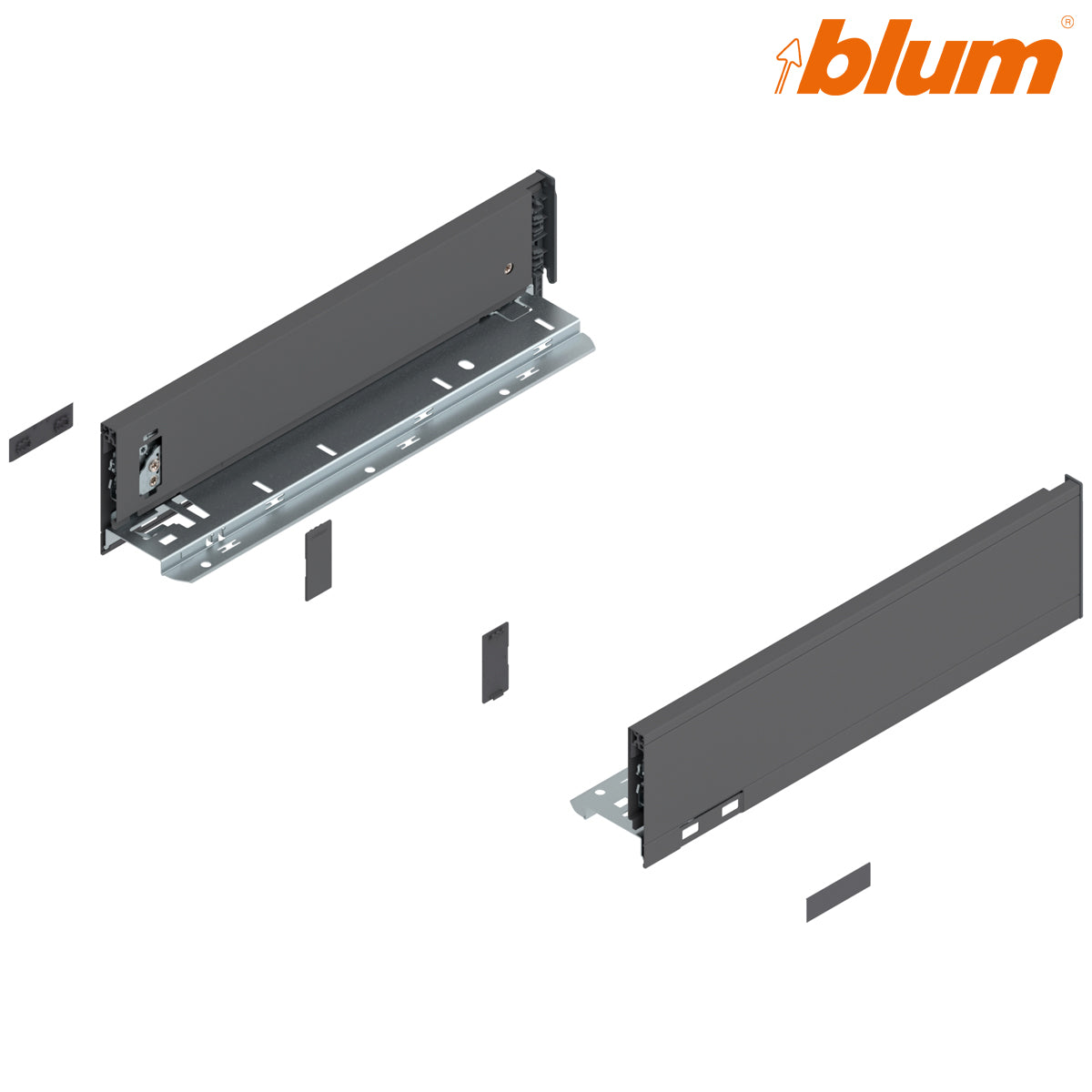 BLUM LEGRABOX PURE DRAWER M SIDE 091x350 OGM PR – DR770M3502S