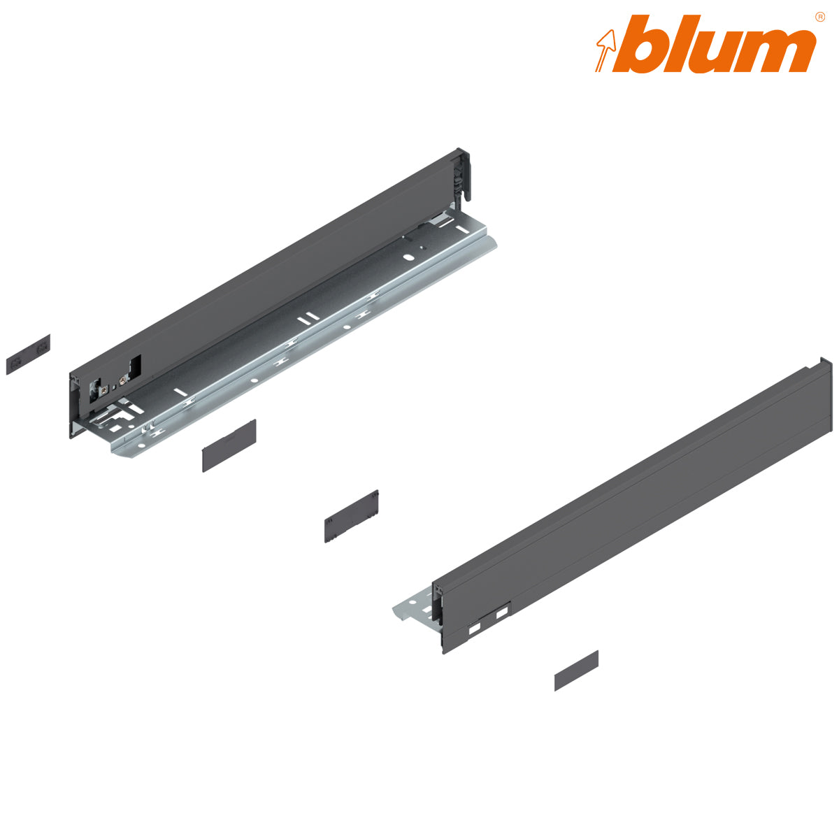 BLUM LEGRABOX PURE DRAWER N SIDE 067x450 OGM PR – DR770N4502S